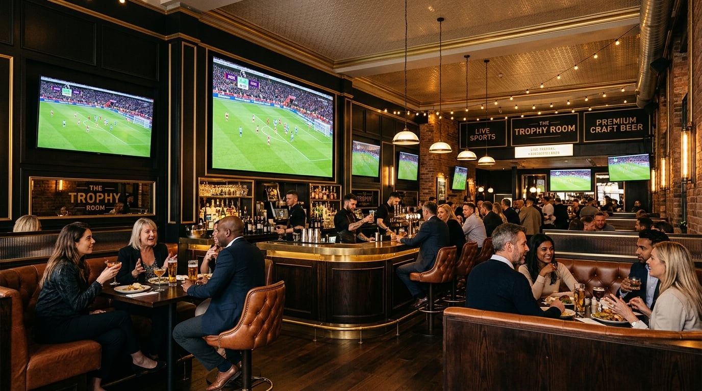 La Grada Sports Bar ambiente